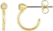 st. Moran Crystal Wrap Around Hoop Earrings