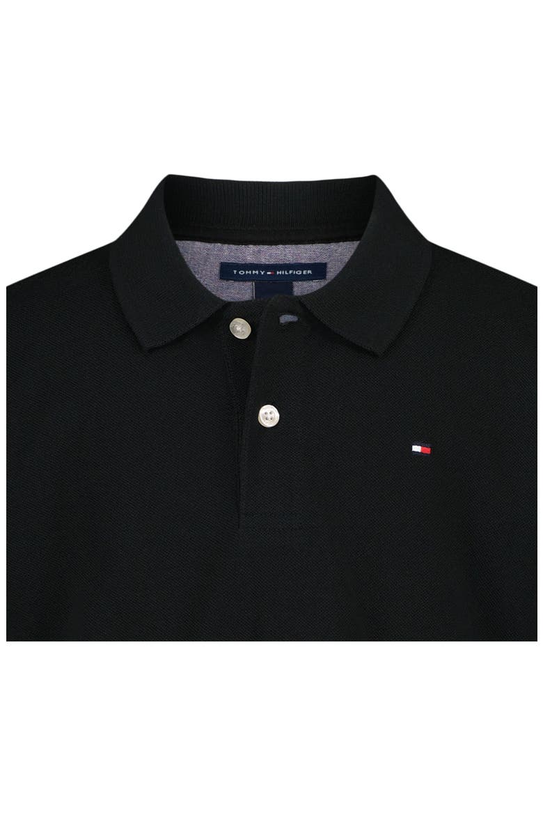 Kids' Ivy Cotton Polo, Alternate, color, BLACK