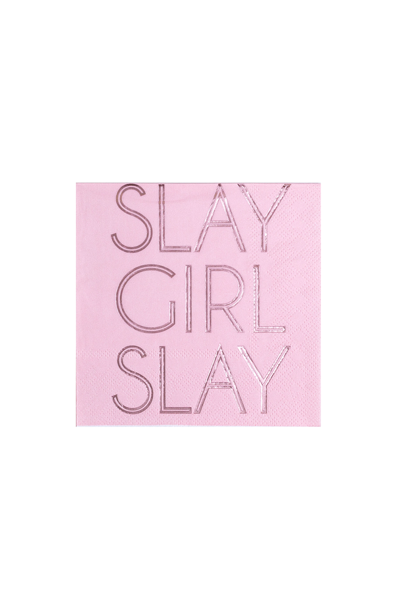 Jollity & Co Slay Girl Slay Cocktail Napkins, Main, color, Assorted Pre-Pack