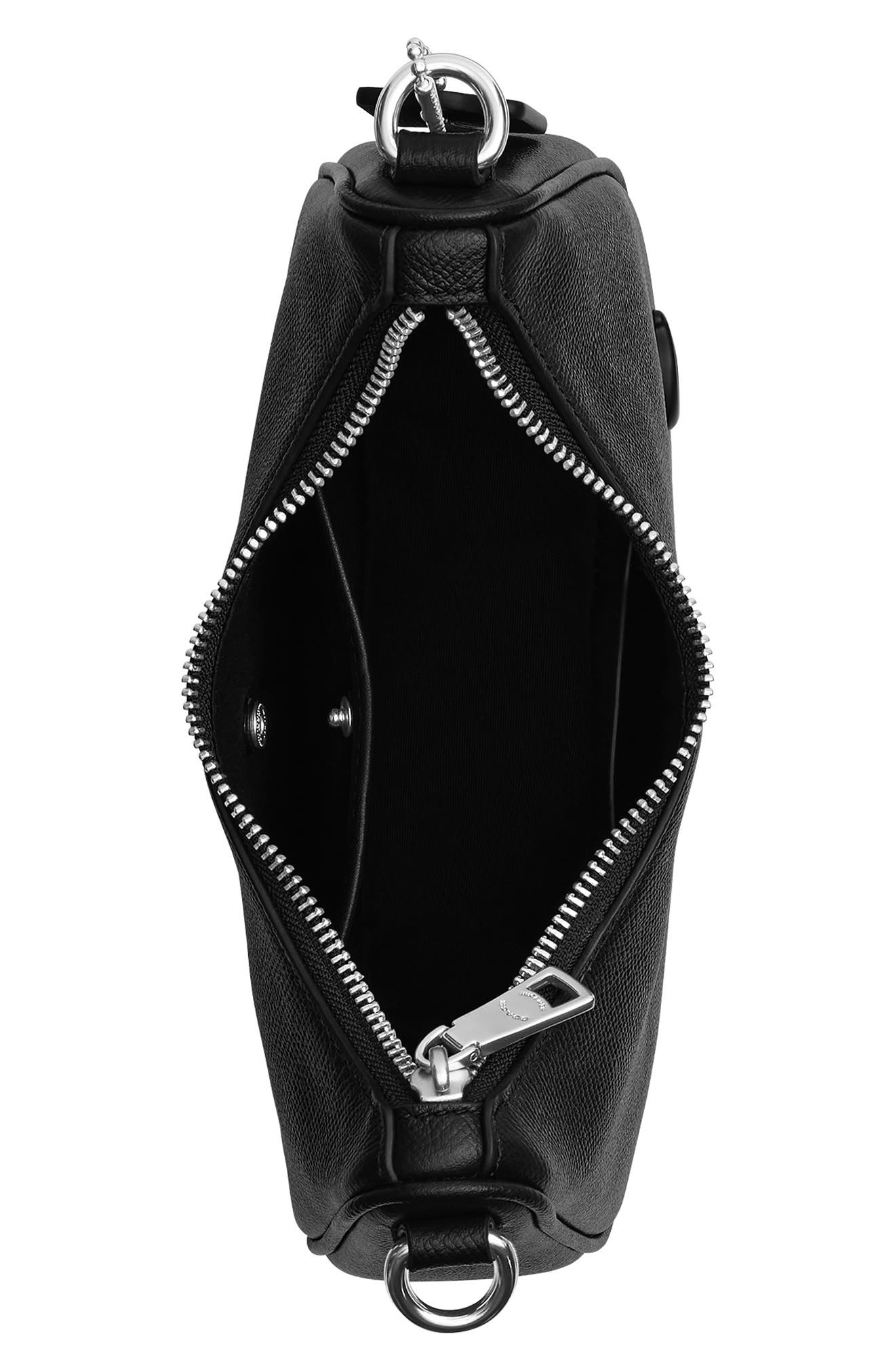 COACH Nolan Leather Hobo Bag, Alternate, color, 