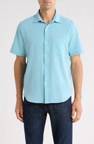 Tommy Bahama Bahama Coast Sintra Stripe IslandZone® Short Sleeve Button-Up Shirt