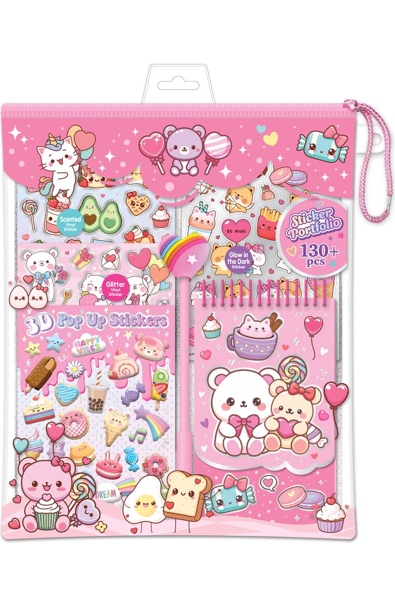 HOT FOCUS Kids' Sticker Portfolio Set, Main, color,