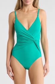 La Blanca IG Asymmetric One-Piece Swimsuit