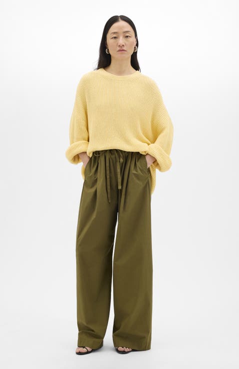 Draped Crew Knit
