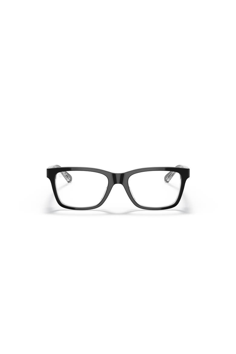 48mm Square optical glasses, Alternate, color, Black