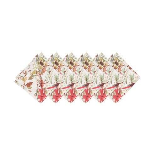 C & F Home C&f Home Averie Napkin Set Of 6 In Neutral