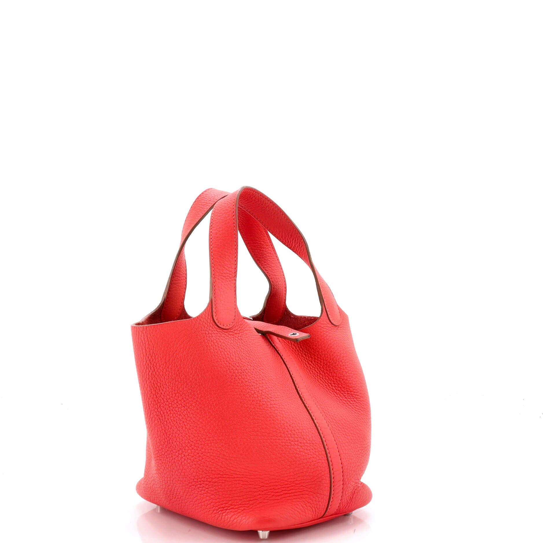 Pre-Owned Hermes Picotin Bag Clemence PM, Alternate, color, Rose Jaipur