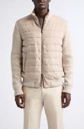Herno Quilted Down & Feather Fill Bomber Jacket