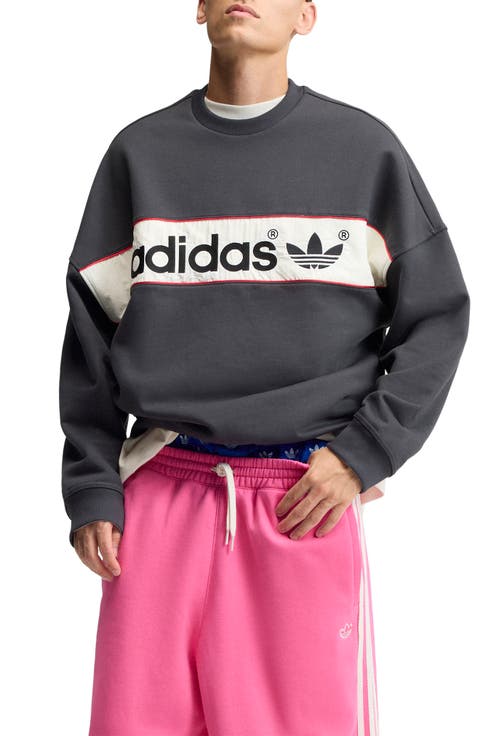 NY Blocked Graphic Sweatshirt
