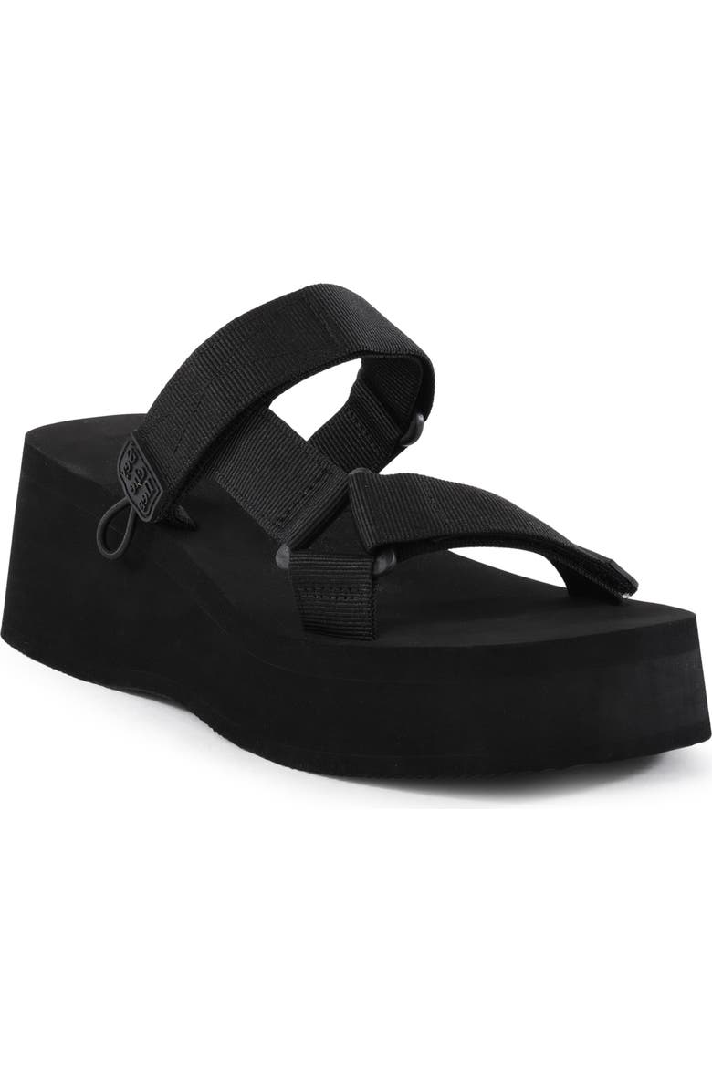 Seychelles Skip To Me Platform Sandal, Main, color, Black