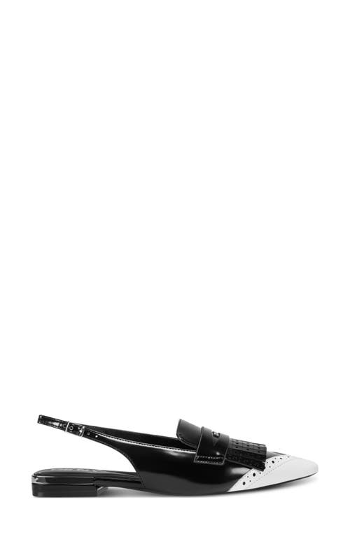 Dkny Caxine Slingback Penny Loafer Flat In Multi