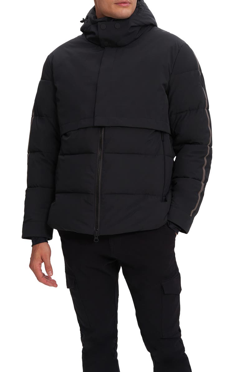 Noize Zeke Hooded Puffer Jacket, Main, color, 