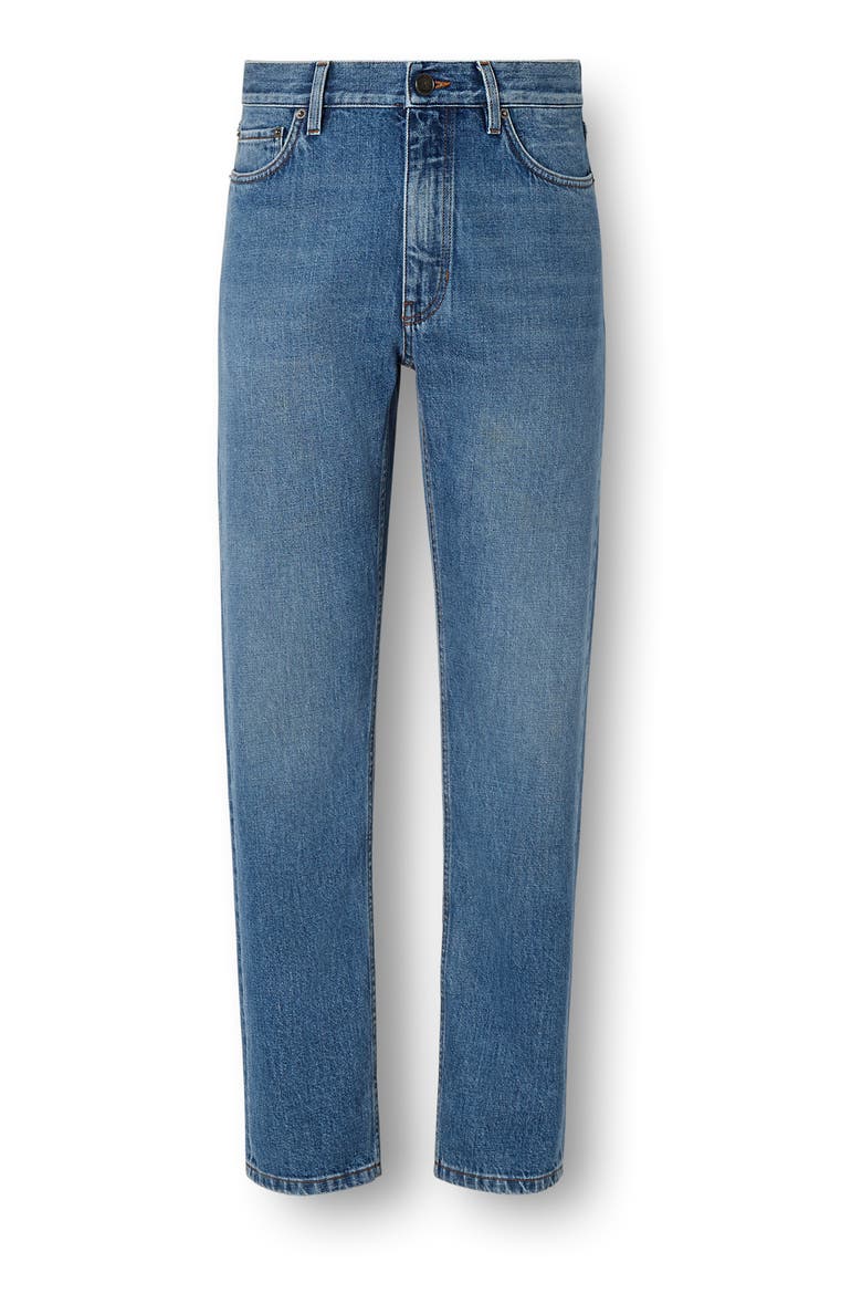 Bleached Cotton Roccia Jeans, Alternate, color, LIGHT BLUE
