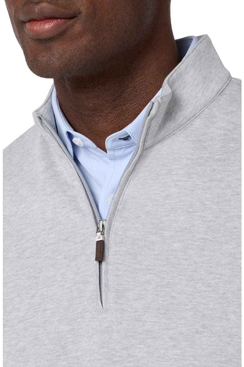 KPI Quarter Zip Pullover, Alternate, color, LIGHT GRAY HEATHER