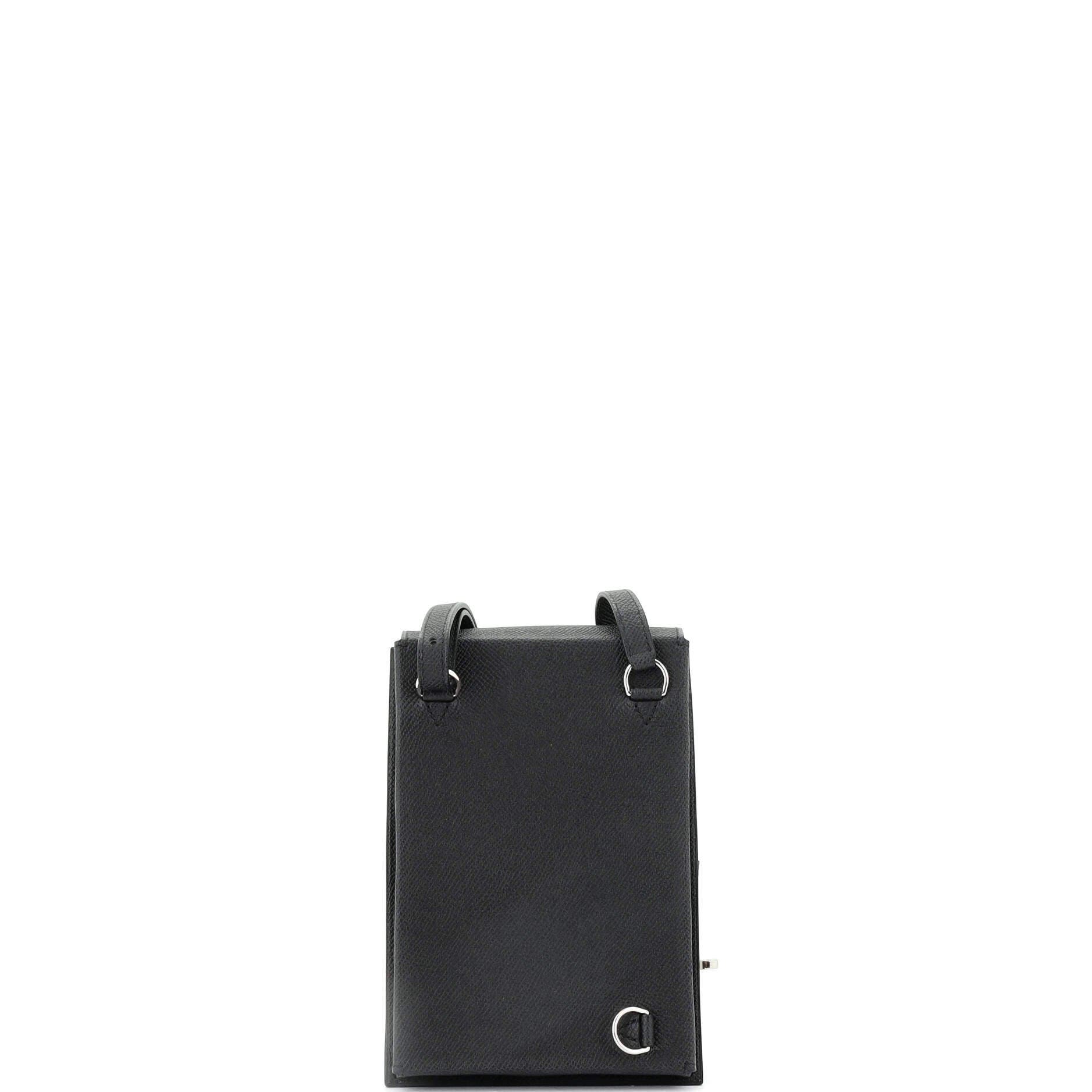 Kelly Multi Pocket To Go Pouch Epsom, Alternate, color, Black