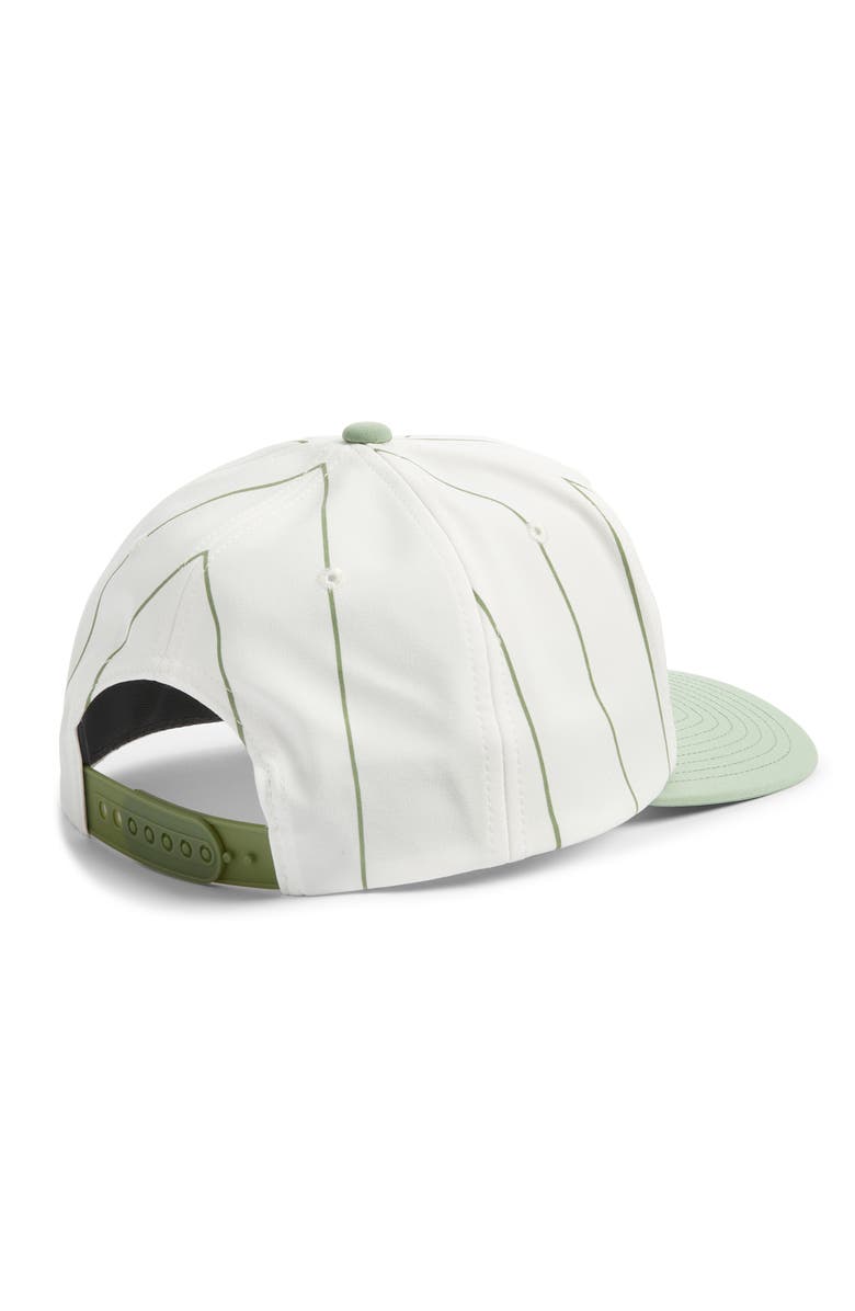 Swannies Larry Water Resistant Snapback Baseball Cap, Alternate, color, Basil