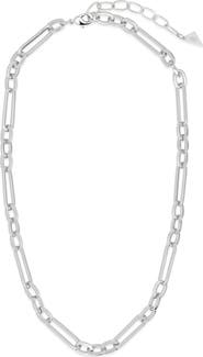 Sterling Forever Carmen Chain Necklace