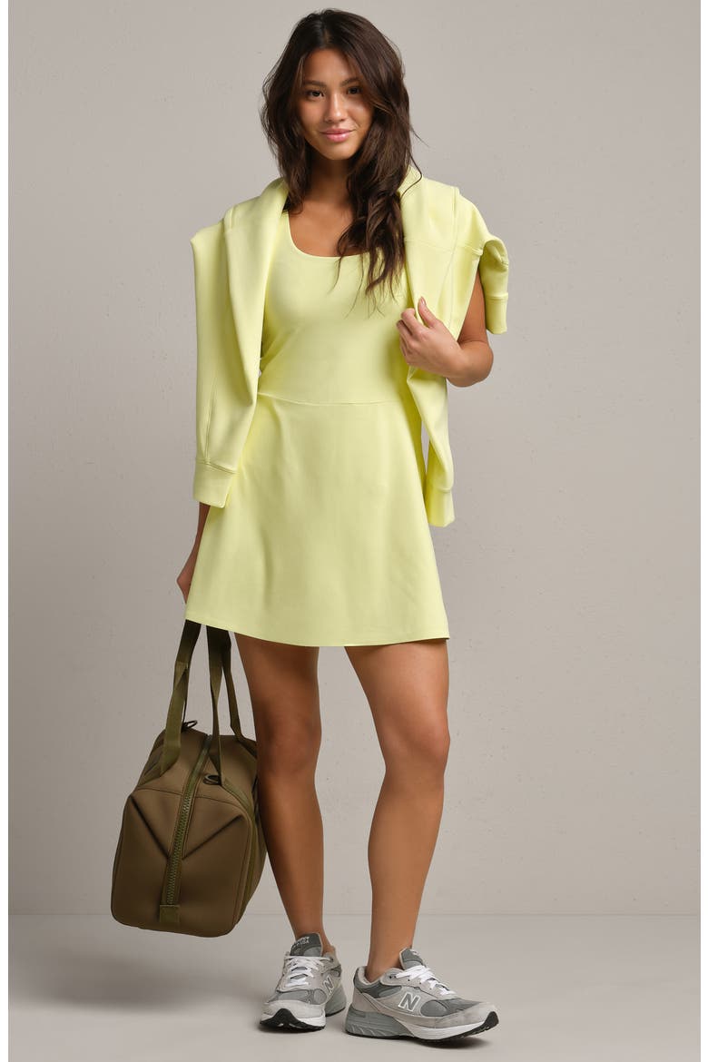 Course to Court Sport Dress, Alternate, color, LEMON LIME