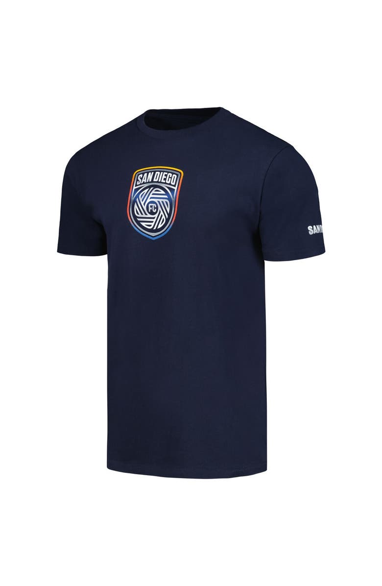 Peace Collective Unisex Navy San Diego FC Chrome T-Shirt, Alternate, color,