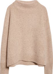 Vince Donegal Funnel Neck Cashmere Sweater