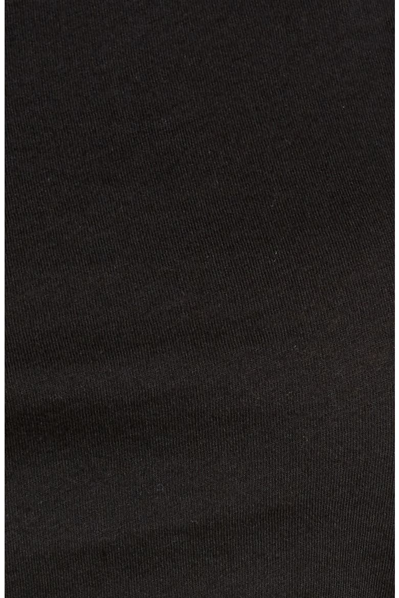 Ruched Mock Neck Tank, Alternate, color, BLACK