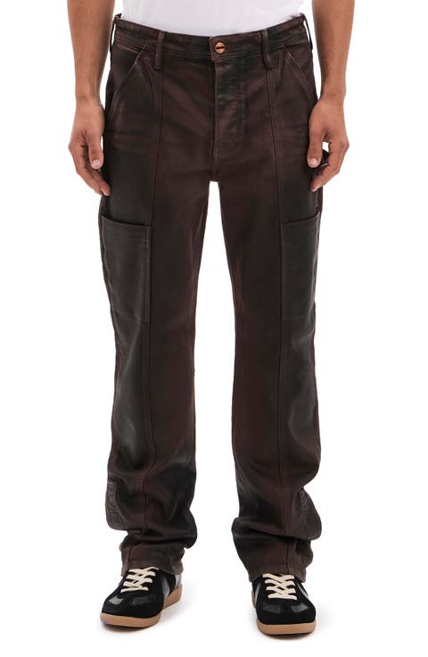 Rowan  Cargo Coated Jeans