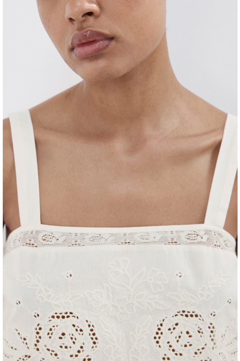 Embroidered Tank, Alternate, color, OFF WHITE