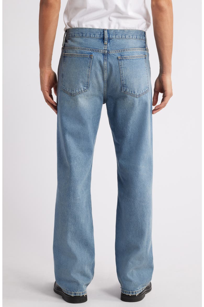 The Boxy Organic Cotton Jeans, Alternate, color, ABBEY
