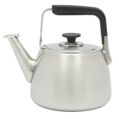 Stainless Steel Whistling Stovetop Tea Kettle
