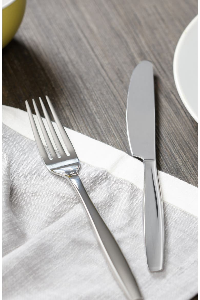 'Aidan' 5-Piece Table Setting, Alternate, color, SILVER