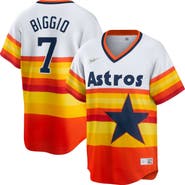 Nike Men's Nike Craig Biggio White Houston Astros Home Cooperstown Collection Player Jersey