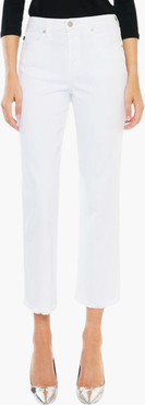 KanCan Zahra High Rise Cropped Straight Leg Jeans