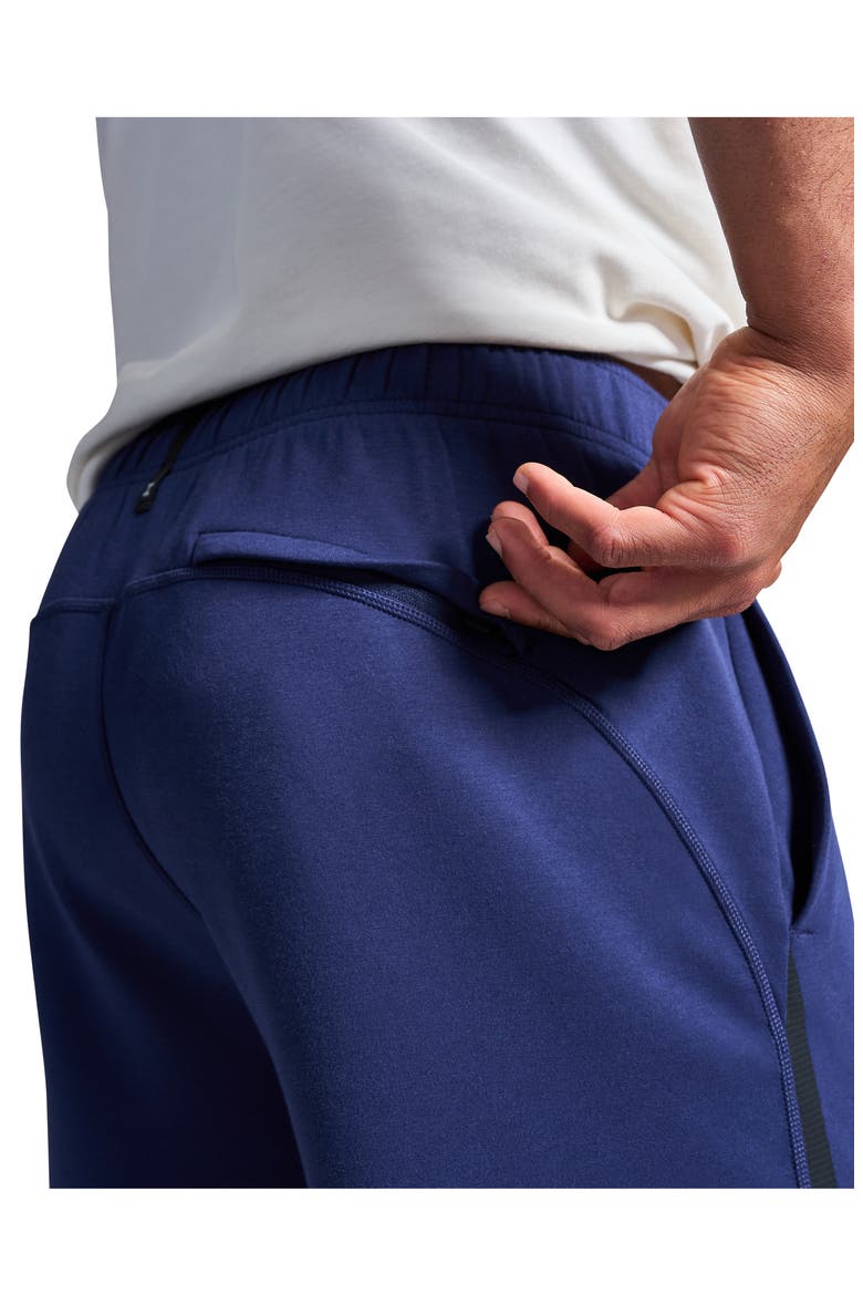 Unstoppable Fleece Joggers, Alternate, color, MIDNIGHT NAVY/ BLACK