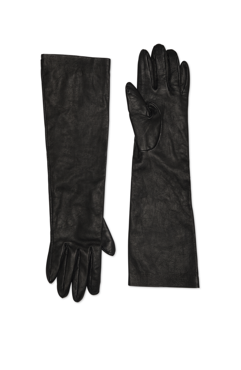 Brunello Cucinelli Nappa leather long gloves, Main, color, 