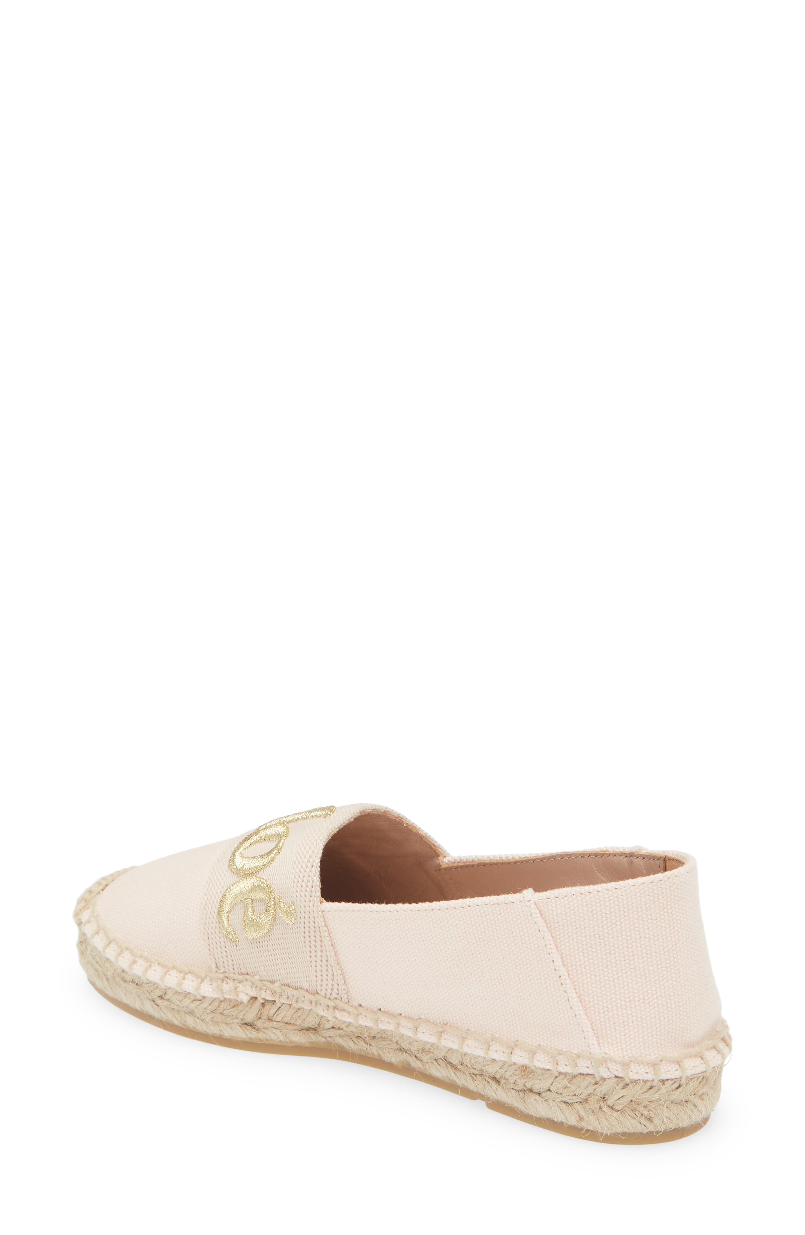 Chloé Mini Me Logo Espadrille, Alternate, color, 
