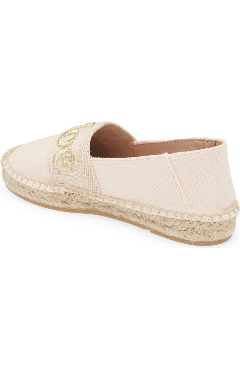 Chloé Mini Me Logo Espadrille, Alternate, color,