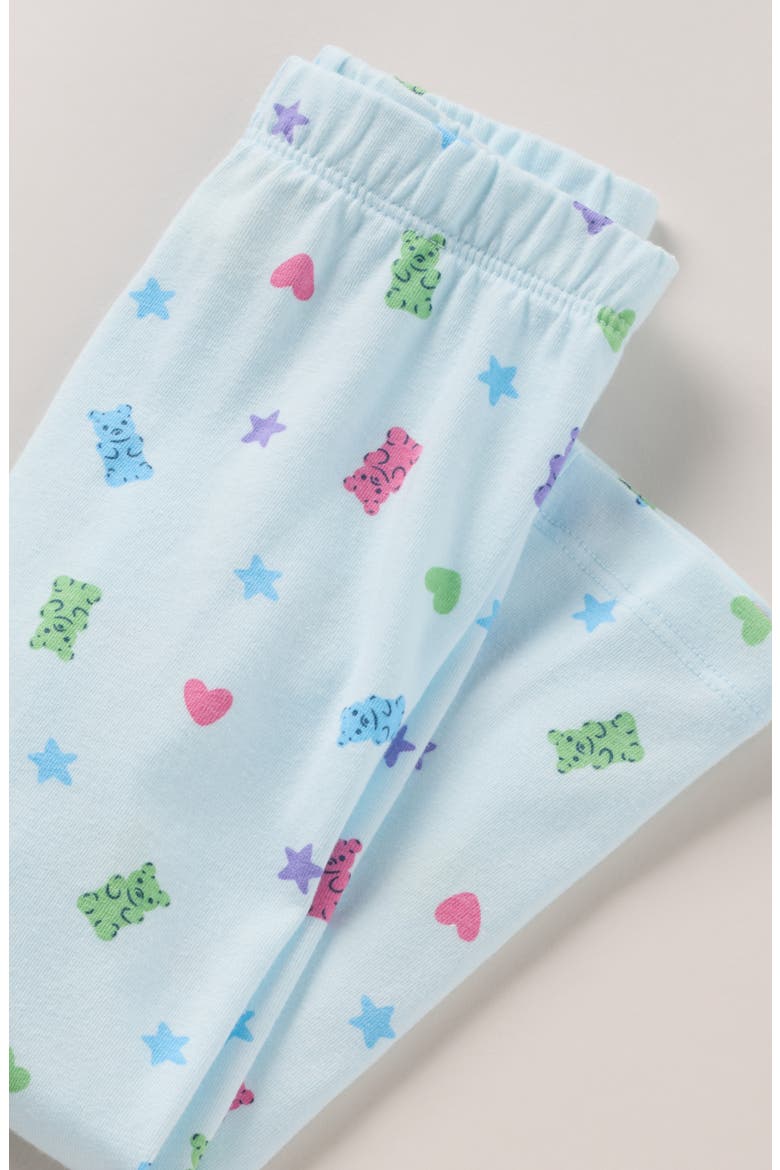 Kids' Core Leggings, Alternate, color, BLUE DELICATE CANDY TOSS