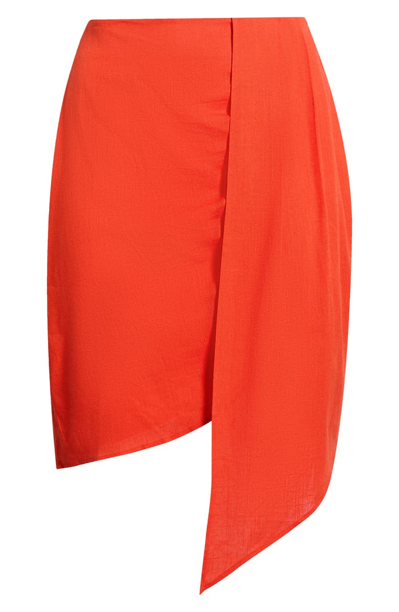 SUGARLIPS Bet on You Faux Wrap Skirt, Alternate, color, 