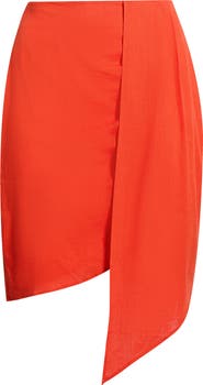 SUGARLIPS Bet on You Faux Wrap Skirt