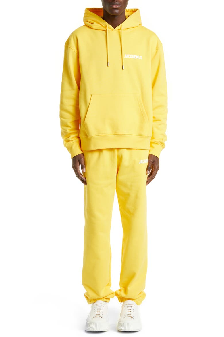 Le Jogging Organic Cotton Sweatpants, Alternate, color, YELLOW 250