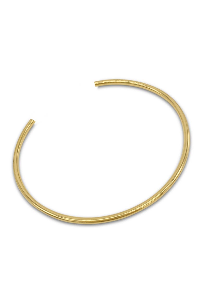 Water Resistant Open Cuff Bangle Bracelet, Main, color, YELLOW