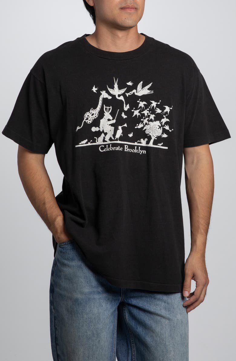 Elwood Vintage Celebrate Brooklyn T-Shirt, Main, color, 