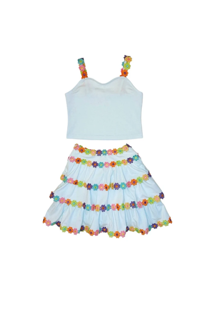 Happy Floral Set, Main, color, Blue