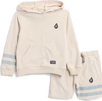 Kids' French Terry Hoodie & Shorts Set