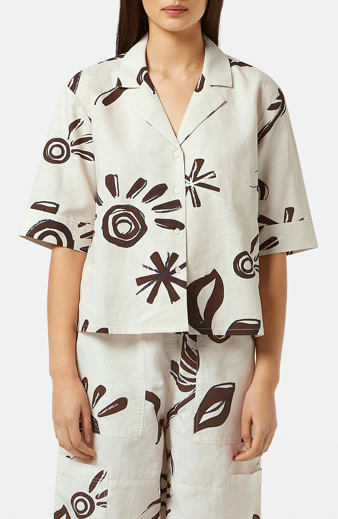 Scotch & Soda Cotton & Linen Shirt