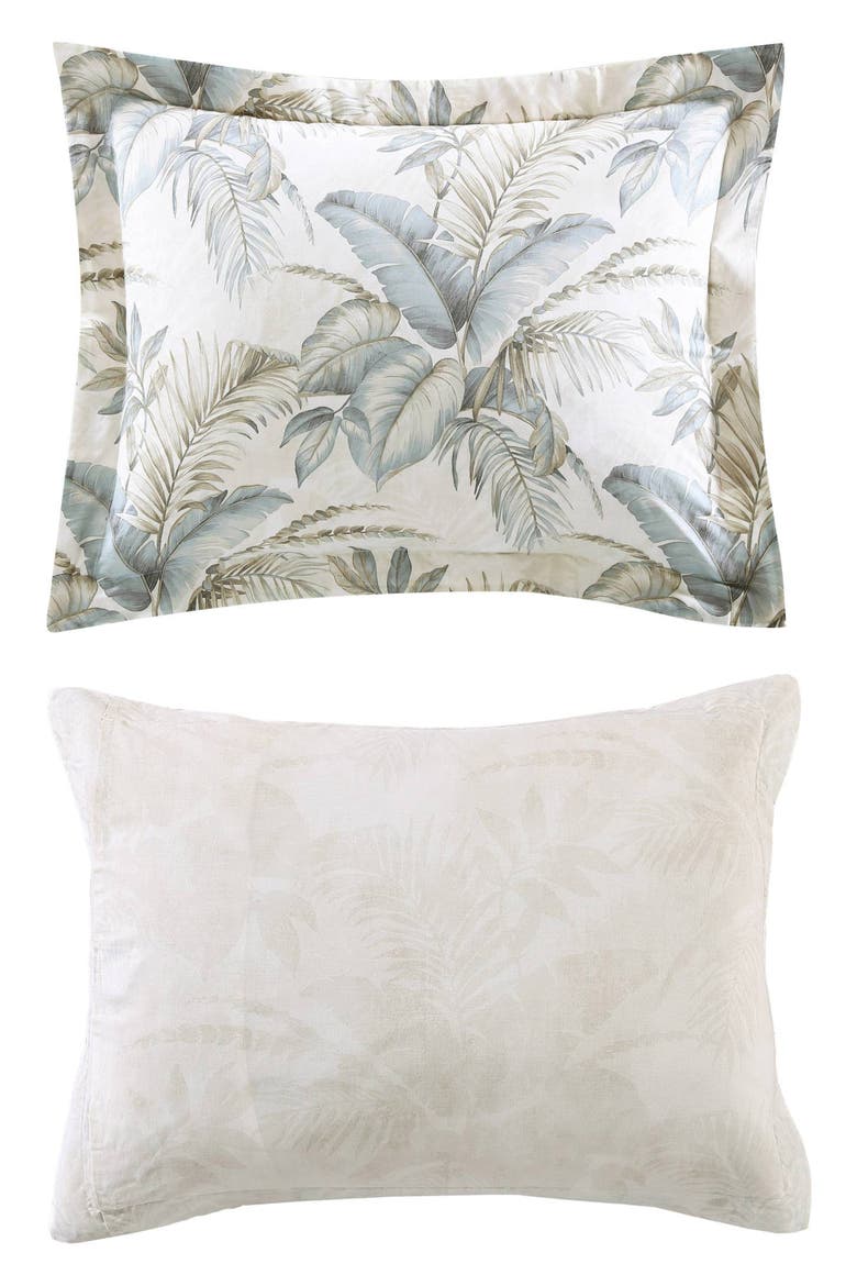 Bakers Bluff Duvet Cover & Sham Set, Alternate, color, SILVER BLUE