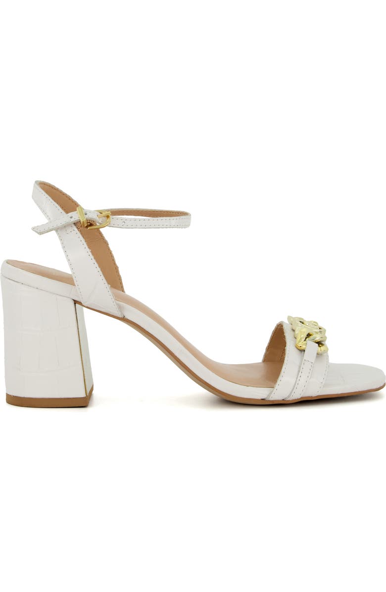Dune London Manual Ankle Strap Sandal, Alternate, color,