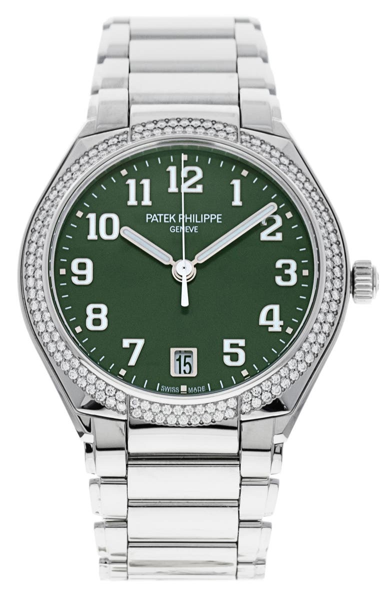 Watchfinder & Co. Patek Philippe Preowned 2021 Twenty-4 Diamond Bracelet Watch, 36mm, Main, color, 