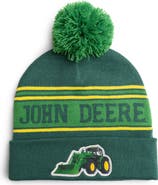 John Deere Fleece Lined Beanie Hat