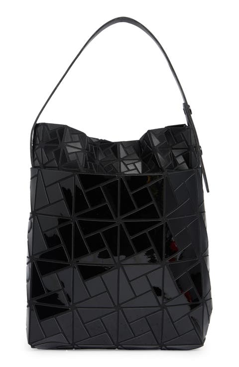 Double Layer Box Pattern Shoulder Bag